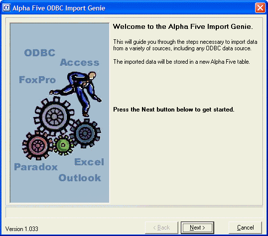 Odbc Import Genie
